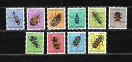 GUINEA PORTUGUESA 1953, SERIE Mi 281/290 INSECTOS. MNH. - Portugiesisch-Guinea