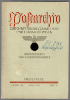 Postarchiv: Band 69, 1941, Heft 2, Gebunden, Themen Siehe Beschreibung - Propagande