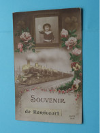 Souvenir De REMICOURT ( Edit.: REX 4875 ) Anno 19?? ( Zie / Voir SCANS ) TREIN / TRAIN / LOCOMOTIVE ! - Remicourt