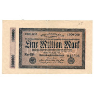 ALLEMAGNE 1 Million Mark 23 Juillet 1923 TTB Ros 93 - Other & Unclassified