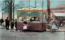 BELGIQUE UNE FRITURE ESTHETIQUE AMBULANTE TRÈS  BELLE ANIMATION 9X14 REIMPRESSION DE CARTES ANCIENNES - Artesanos