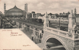 BELGIQUE - Anvers - Station Centrale - 15 Octobre 1905 - Ed. Römmler & Jonas - Vue Générale - Carte Postale Ancienne - Antwerpen