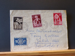 107/205   LETTRE . BELGE 1955 POUR ALLEMAGNE - Covers & Documents