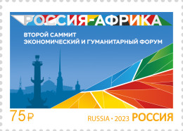 Russia 2023. Russia-Africa Summit (MNH OG) Stamp - Neufs