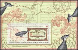 [Q] T.A.A.F. 2013: Foglietto Armatori Kerguelen / Kerguelen Shipowners S/S ** - Hojas Bloque