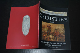 Catalogue Vente Christie's East 2000 Fine Antiques Firearms Swords And Civil War Memorabilia Souvenirs Guerre Civile USA - Grande-Bretagne