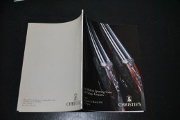 Catalogue Vente Christie's London 1992 Fine Modern Sporting Guns And Vintage Firearms Fusils De Chasse - United Kingdom