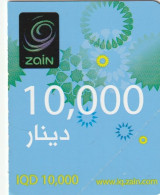 PREPAID PHONE CARD IRAQ SMALL FORMAT (CZ3163 - Iraq