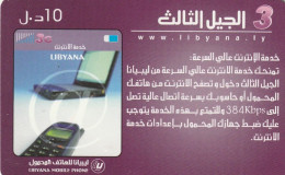 PREPAID PHONE CARD LIBIA  (CZ3111 - Libya