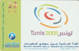 PREPAID PHONE CARD TUNISIA  (CZ3016 - Tunisie