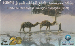 PREPAID PHONE CARD TUNISIA  (CZ3020 - Tunisie