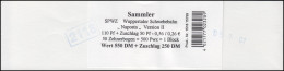 2171 Schwebebahn NAPOSTA - BANDEROLE Für 50er-Zehnerbogen Der 2. Auflage - 2001-2010