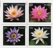 UNITED STATES (USA), 2015, Booklet 407, Water Lilies, Complete Booklet - 1981-...