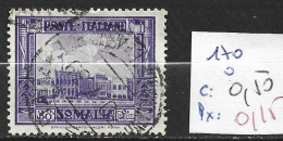 SOMALIE ITALIENNE 170 Oblitéré Côte 0.50 € - Somalia