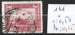 SOMALIE ITALIENNE 171 Oblitéré Côte 0.50 € - Somalia