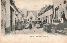 BELGIQUE - Anvers - Place Des Courtiers - Quartier Vif - Animé - Carte Postale Ancienne - Antwerpen