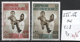 SOMALIE ITALIENNE 255-56 ** Côte 1 € - Somalia