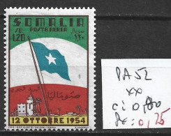 SOMALIE ITALIENNE PA 52 ** Côte 0.80 € - Somalia