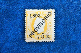 (T3) Portugal - 1893 Provisorio 75 R - Af. 97 - MH - Unused Stamps