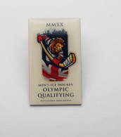 Hockey -Official Pin, Badge Olympic Games 2022 Qualifications, Group J Great Britain 2020. - Sports D'hiver