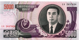 MA 30234  / Corée Du Nord - North Korea 5000 Won 2002 SPL - Korea, Noord