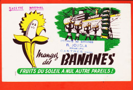 10119 ● Tampon CASTRES 81-Tarn Primeurs JOUGLA Spécialité Banane Mangez BANANES Fruits Soleil Nul Autre Pareil Buvard - Lebensmittel