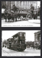 FRANCE - 6 CARTES POSTALES.  " Les Transports Urbains De PARIS " . Début 20ème Siècle. Editions ATLAS.( Reproduction ). - Sammlungen & Sammellose