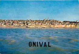 80 - Ault - Onival - Onival Sur Mer - Vu De La Mer - Flamme Postale - CPM - Voir Scans Recto-Verso - La Mothe Achard