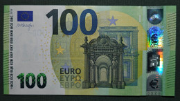 100 EURO SPAIN 2019  DRAGHI V002A2 VA SC UNCIRCULATED  PERFECT - 100 Euro