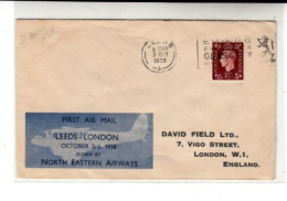 G.B. / Internal Airmails / Leeds / London - Ohne Zuordnung
