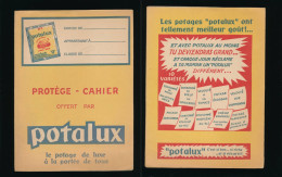 Ancien Protège-cahier Potage De Luxe POTALUX - Lebensmittel