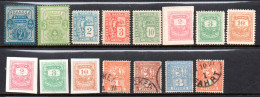 Deutschland/Privatpost, Berlin, Kleines Los  Mit 15 Unterschiedl. Briefmarken, Gest./mF. (2022E) - Postes Privées & Locales