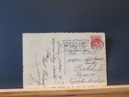 107/254  BRIEFKAART   NEDERLAND 1937 NAAR TSJECHOSL.. - Lettres & Documents
