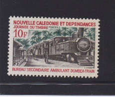 NOUVELLE-CALEDONIE 1971 TIMBRE N°372 NEUF** JOURNEE DU TIMBRE TRAIN - Unused Stamps