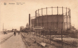 BELGIQUE - Hoboken - Réservoir à Gaz - Rails - Passants - Ed. D.Beirens & F.Huygens - Carte Postale Ancienne - Antwerpen