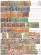 OLD Australia & States KG5 Head Kangaroos Study Lot # 800+ Good Used Pcs, Some On-piece Perfins OS P.Due Fiscals - Sammlungen