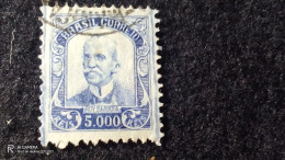 BREZİLYA  1899 -- 1899     5000     REİS      DAMGALI - Gebraucht