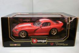 Bburago - DODGE VIPER GTS Coupe 1997 Rouge Burago Réf. 3075 BO 1/18 - Burago