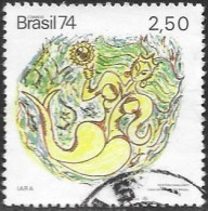Brazil Brasil Brasilien 1974 Popular Legends Folk Tales Michel No. 1424 Used Cancelled Oblitéré Gestempelt - Usados