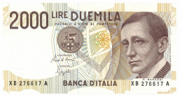 2000 LIRE B. D'ITALIA GUGLIELMO MARCONI SERIE SOSTITUTIVA XB 25/07/2001 FDS - Sonstige & Ohne Zuordnung