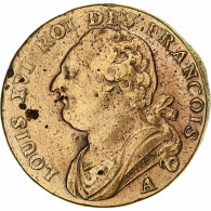 France, Louis XVI, 12 Deniers, 1791·3, Paris, Cuivre, TTB, Gadoury:15 - Other & Unclassified