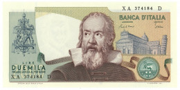 2000 LIRE B. D'ITALIA GALILEO GALILEI SERIE SOSTITUTIVA XA D 24/10/1983 FDS - Sonstige & Ohne Zuordnung