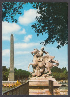 122254/ PARIS, *Mercure Sur Un Cheval Ailé*, Place De La Concorde - Statuen