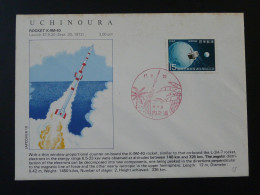 Lettre Cover Espace Space Launch Of Rocket K-9M-40 Uchinoura Japon Japan 1972 Ref 98484 - Asia