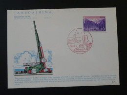 Lettre Cover Espace Space Launch Of Rocket MT-135-T6 Tanegashima Japon Japan 1973 Ref 98486 - Asia