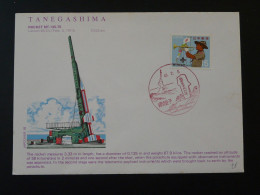 Lettre Cover Espace Space Launch Of Rocket MT-135-T5 Tanegashima Japon Japan 1973 Ref 98488 - Asia