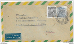 42 - 68 - Enveloppe Envoyée De Rio Aux Etats-Unis - Covers & Documents