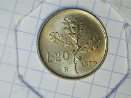 Italie 20 Lires, 1979 - 20 Lire