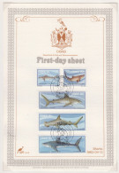 Ciskei FDC Collector Sheet Cat. Michel 38/42 - Ciskei