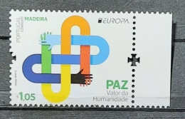 2023 - Portugal - MNH - Europa - PEACE, The Highest Value Of Humanity - Madeira - 1 Stamp + Souvenir Sheet Of 1 Stamp - Neufs